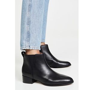 NEW Madewell Carina Ankle Boot Black 7.5